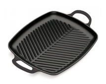 Le Creuset Grill Plate Signature - Matte Black - 30 x 27 cm