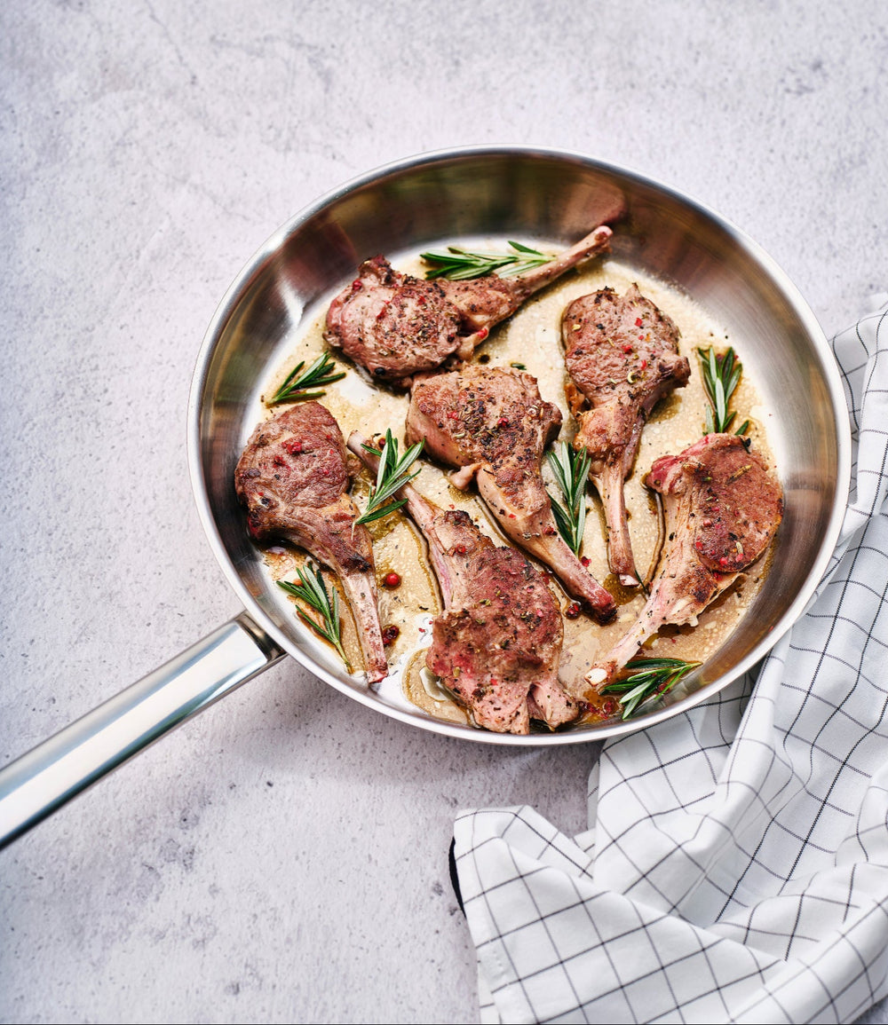 Frying pan without Non-stick coating