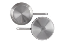Cookinglife Frying Pan Superior Stainless Steel ø 28 cm - without non-stick coating - suitable for all heat sources - PFAS-free