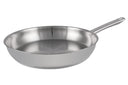 Cookinglife Frying Pan Superior Stainless Steel ø 28 cm - without non-stick coating - suitable for all heat sources - PFAS-free