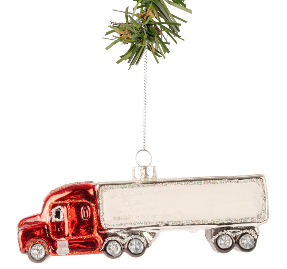 Nordic Light Christmas Ball Truck 14 cm