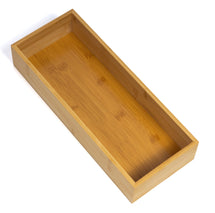 Organic Cutlery tray - Bamboo - 38 x 15 x 7 cm