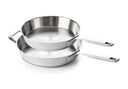Beka Frying Pan Set Maestro 5-Ply 2-Piece - ø 24 & 28 cm - without non-stick coating - suitable for all heat sources