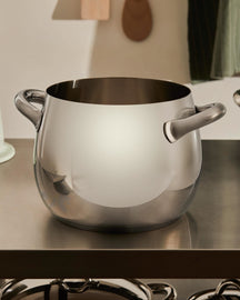 Alessi Cooking pan / Soup pan Mami - SG100/24 - ø 27 cm / 10 liters - by Stefano Giovannoni