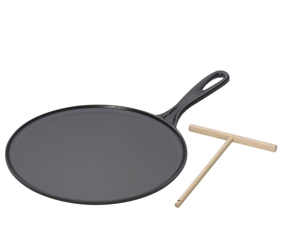 Le Creuset Pancake pan / Crepe pan Tradition - Matte Black - ø 27 cm