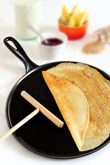 Le Creuset Pancake pan / Crepe pan Tradition - Matte Black - ø 27 cm