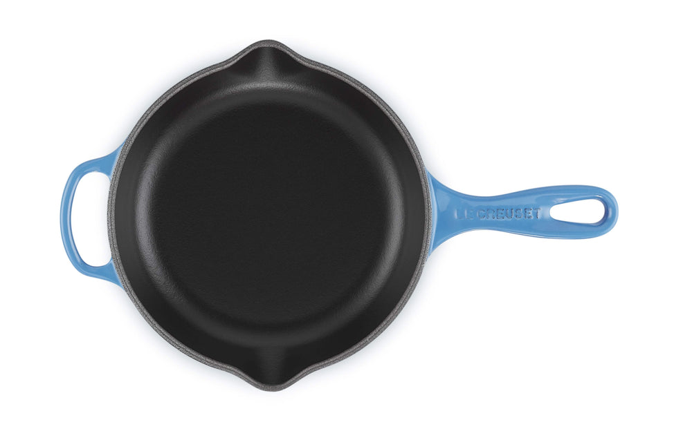 Le Creuset Skillet Signature - Azure - ø 23 cm - enameled non-stick coating