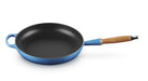 Le Creuset Frying pan Signature - Azure - ø 28 cm / 2.6 liters - enameled non-stick coating