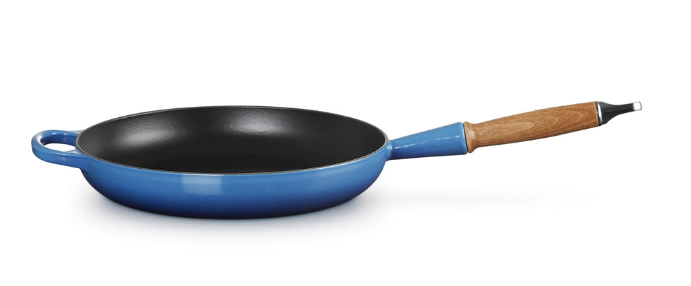 Le Creuset Frying pan Signature - Azure - ø 28 cm / 2.6 liters - enameled non-stick coating