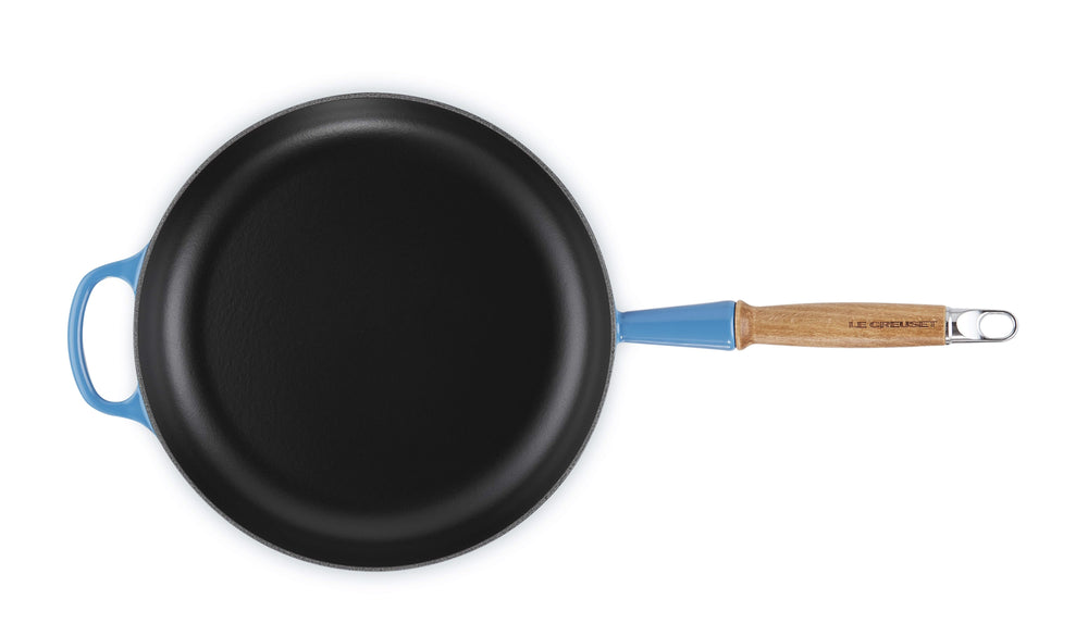 Le Creuset Frying pan Signature - Azure - ø 28 cm / 2.6 liters - enameled non-stick coating