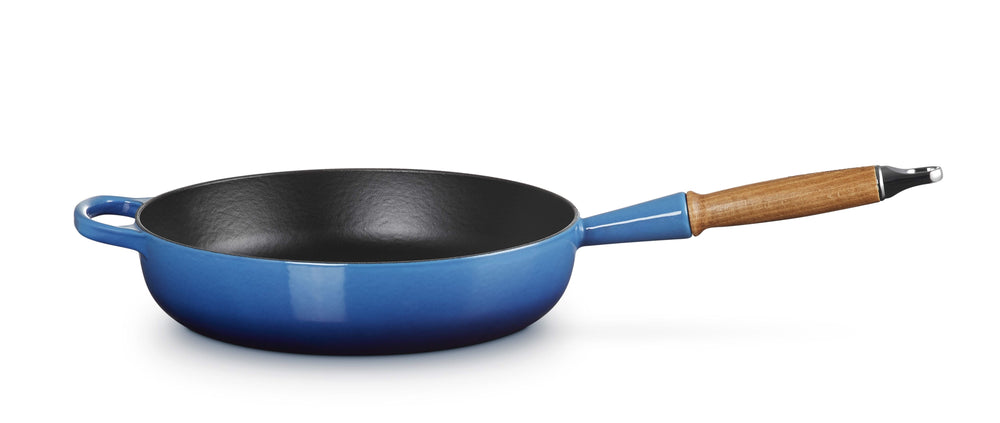 Le Creuset sauté pan - Sauteuse - Signature - Azure - ø 28 cm / 3.6 liters- enameled non-stick coating