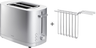 Zwilling Toaster Enfinigy + Toast Clamp - for 2 slices of toast - 7 Heat Levels - 1000 W - Silver/White