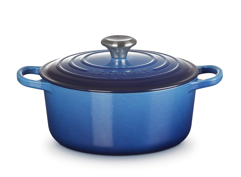 Le Creuset Casserole Signature - Azure - ø 24 cm / 4.2 liters