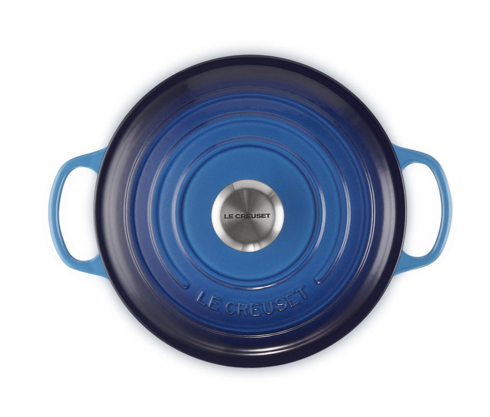 Le Creuset Casserole Signature - Azure - ø 24 cm / 4.2 liters