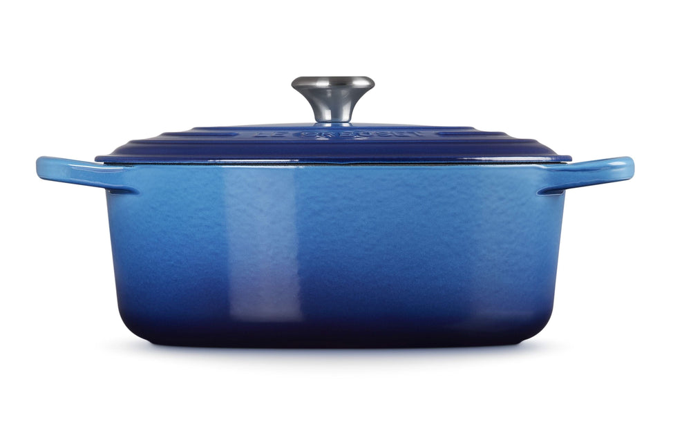 Le Creuset Casserole Signature - Oval - Azure - ø 27 cm / 4.1 liter