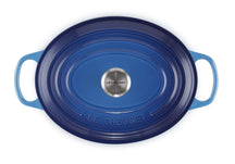 Le Creuset Casserole Signature - Oval - Azure - ø 27 cm / 4.1 liter