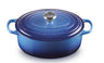 Le Creuset Casserole Signature - Oval - Azure - ø 29 cm / 4.7 liters