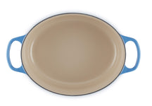 Le Creuset Casserole Signature - Oval - Azure - ø 29 cm / 4.7 liters