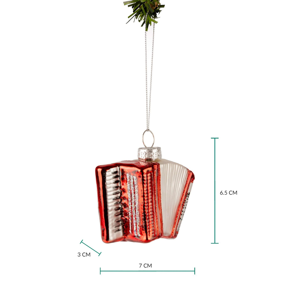 Nordic Light Christmas Ball Accordion 7 cm