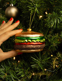 Nordic Light Christmas Ball Hamburger 10 cm