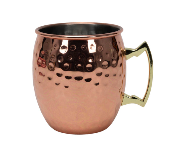 Cookinglife Moscow Mule - Cocktail cups - Copper - 500 ml - Set of 6