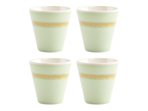 Salt & Pepper Cup Flow - green - 180 ml - 4 pieces