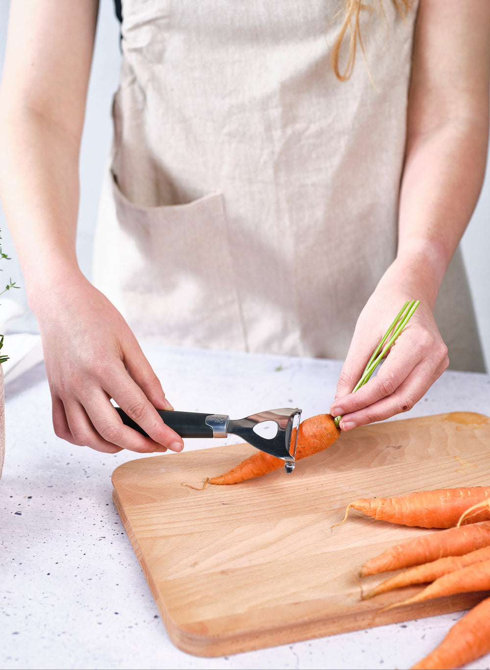 Cosy & Trendy Peeler - Daily - Horizontal - Stainless Steel Black