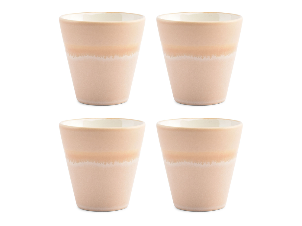 Salt & Pepper Cup Flow - pink - 180 ml - 4 pieces