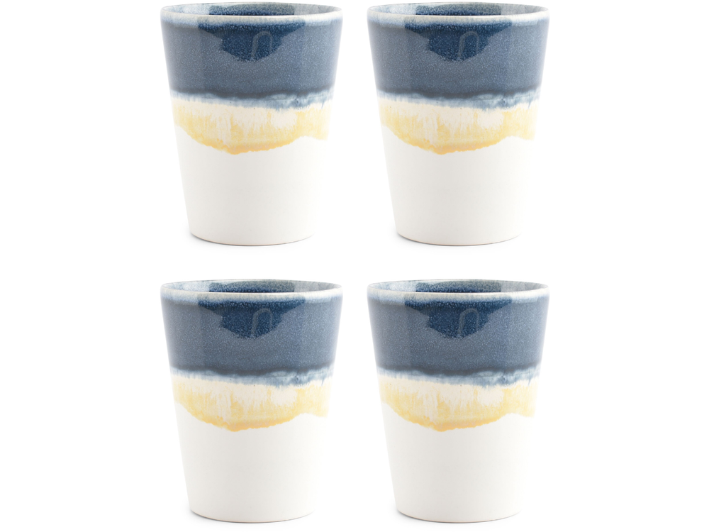 Salt & Pepper Cup Flow - blue - 180 ml - 4 pieces