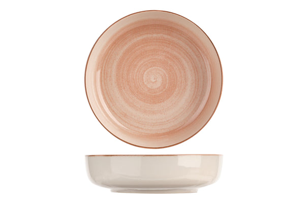 Cosy & Trendy Deep Plates Baltic Peach ø 18 cm - 6 pieces