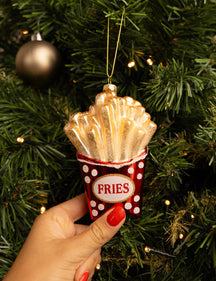 Nordic Light Christmas Ball Fries 12 cm