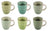 Studio Tavola Mugs Summer Green 350 ml - 6 pieces