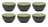 Studio Tavola Small Bowls Corfu ø 12 cm - 6 pieces