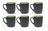 Studio Tavola Mugs Corfu 350 ml - 6 pieces