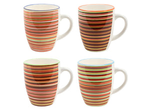 Cookinglife Mugs Rhythm & Lines 340 ml - 4 pieces