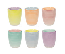 Cookinglife Coffee Cups / Senseo Cups Pastel Harmony 180 ml - 6 pieces