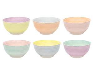 Cookinglife Small Bowls Pastel Harmony Ø 12 cm - 6 pieces