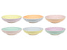 Cookinglife Deep Plates / Pasta Bowls Pastel Harmony Ø 23 cm - 6 pieces