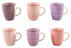 Studio Tavola Mykonos Mugs 350 ml - 6 pieces