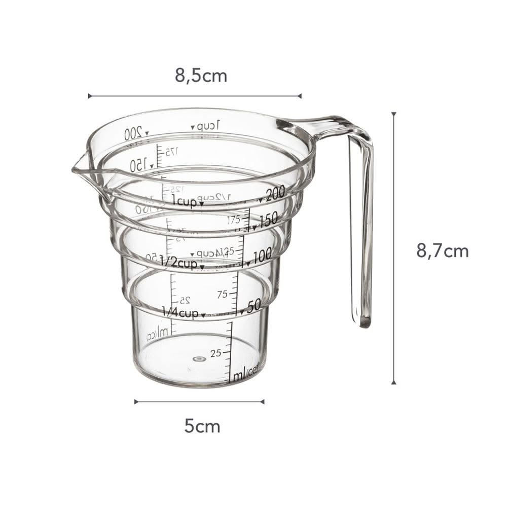 Yamazaki Measuring cup Plastic 200 ml