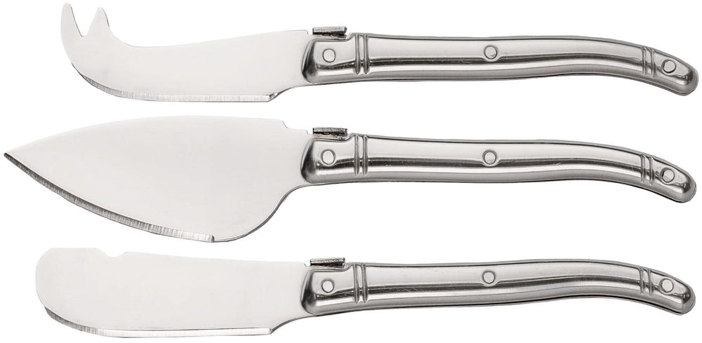 Sareva Cheese knife set Laguiole - stainless steel - 3-piece