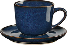 ASA Selection Espresso Cup and saucer Saisons Midnight Blue 90 ml