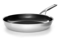 KitchenAid Frying pan - Multi-Ply stainless steel - ø 28 cm -. Ceramic non-stick coating