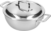 Demeyere sauté pan - Sauteuse - with lid Intense 5 - ⌀ 24 cm / 3.3 liters