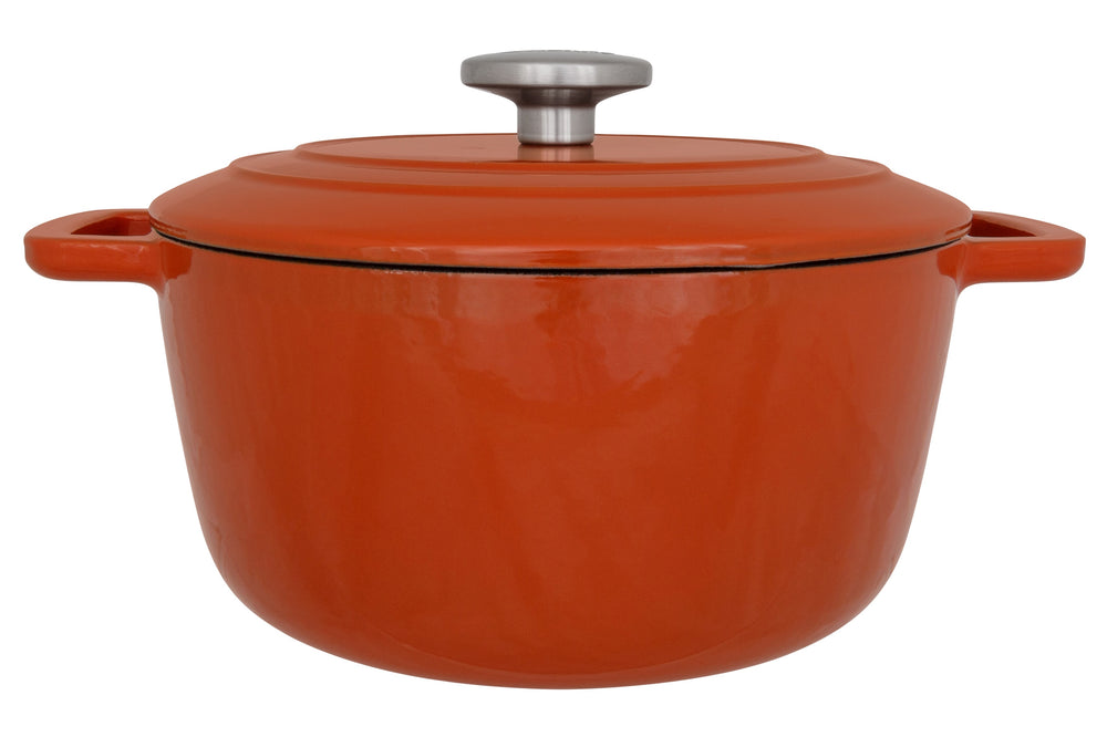 Cosy & Trendy Casserole Fontestic Cast Iron Rust Ø 24 cm / 4.6 Liter - Enamelled