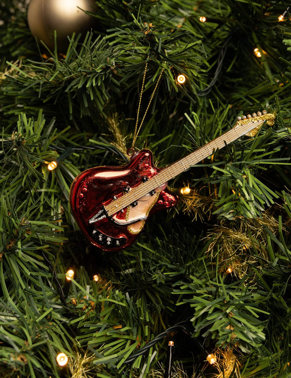 Nordic Light Christmas Ball Guitar 15 cm