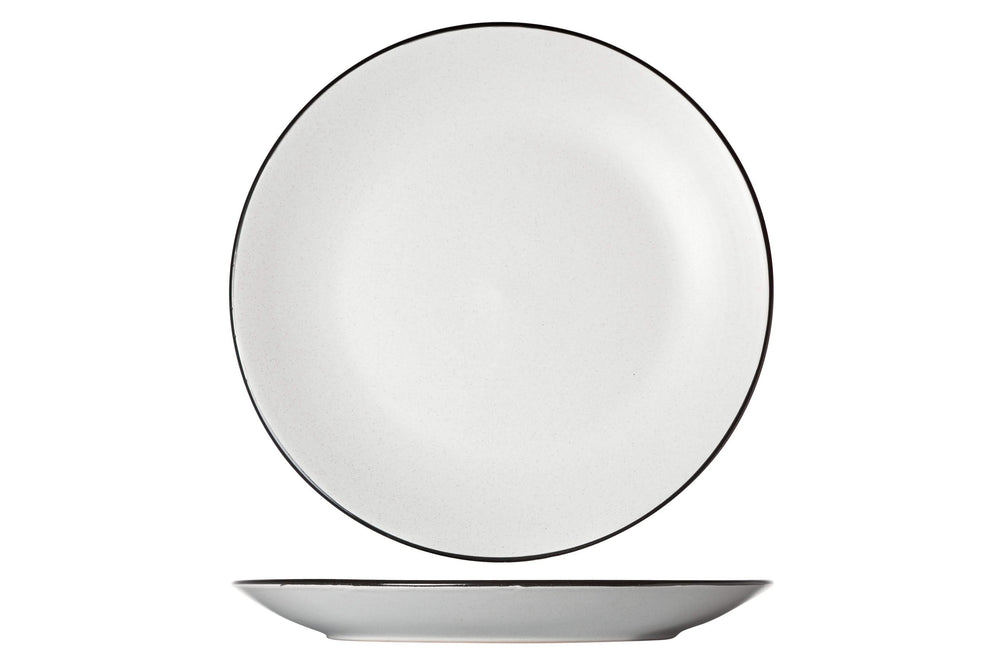 Cosy & Trendy dinner plate Speckle White ø 27 cm