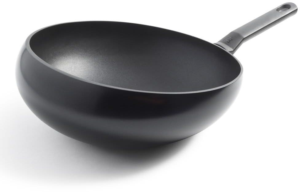 BK Wok pan / Wokarang Easy Induction - Aluminum - ø 30 cm / 4.3 liters -. Ceramic non-stick coating