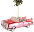 Nordic Light Christmas Ball Car Pink 13 cm