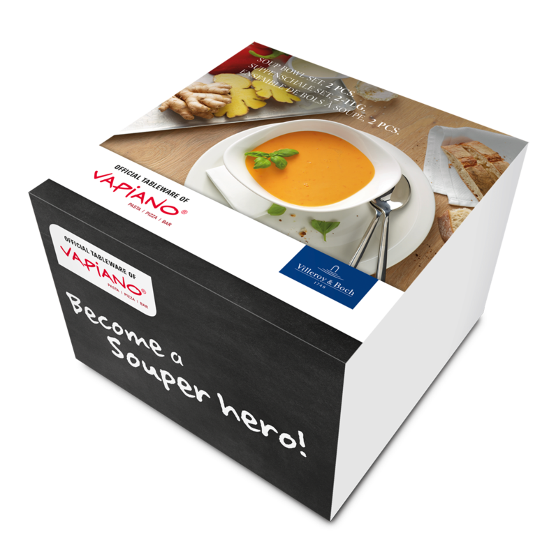 Villeroy & Boch Soup bowls Vapiano 16 x 18 cm - 2 pieces